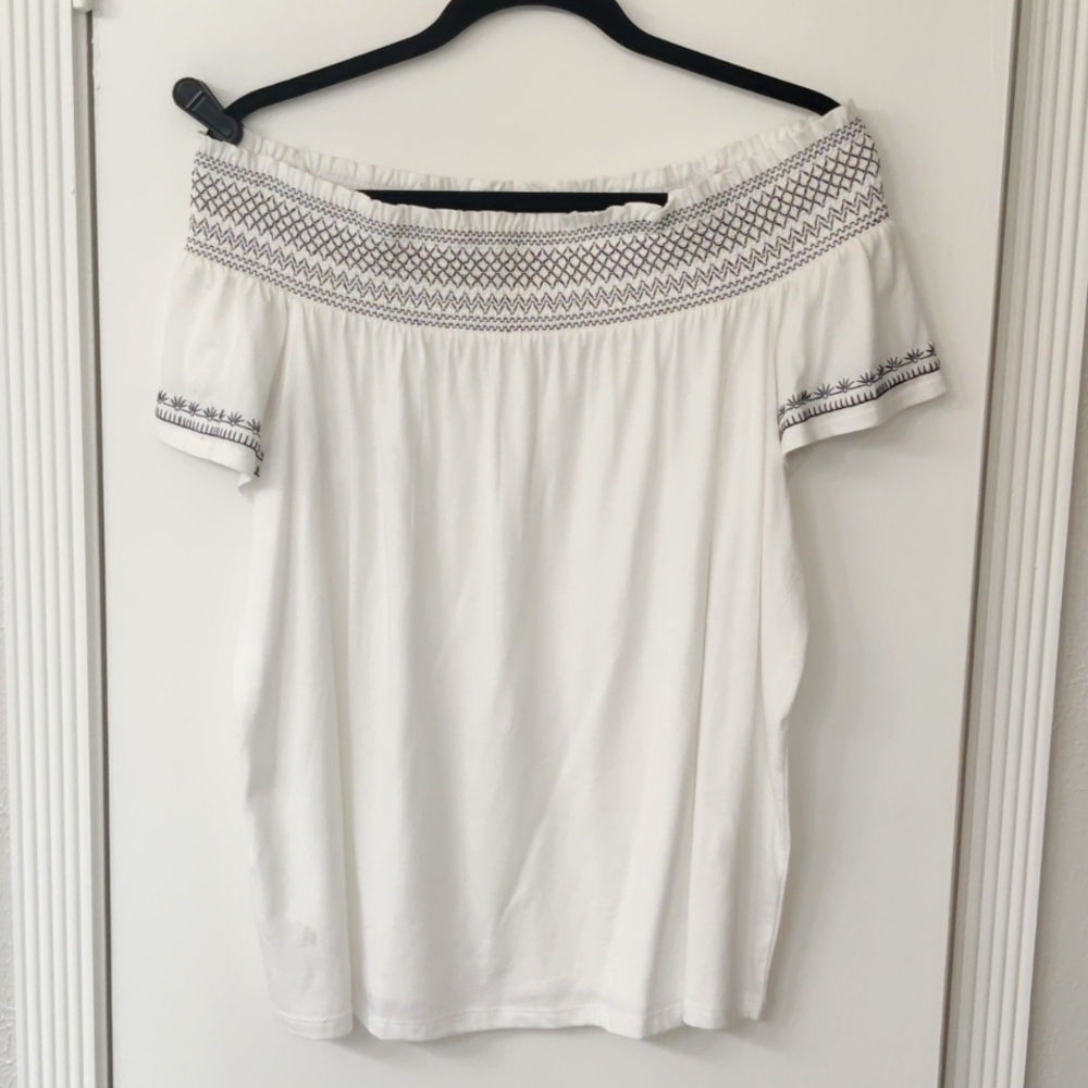 Ann Taylor off the shoulder